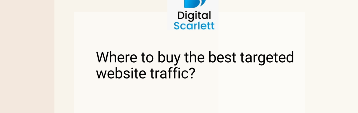 Where to buy the best targeted website traffic?