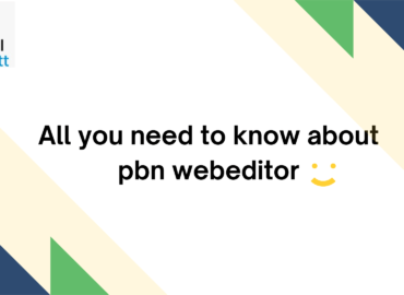 All you need to know about pbn webeditor