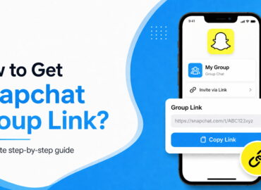 How to get snapchat group link?
