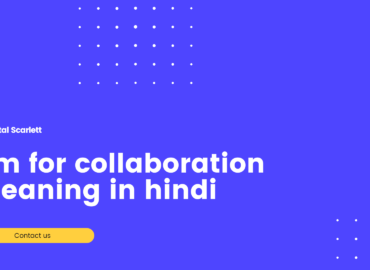 Dm for collaboration meaning in hindi