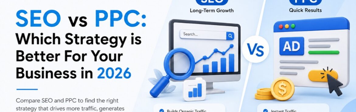 SEO vs PPC Which Strategy is Better For Your Business in 2026